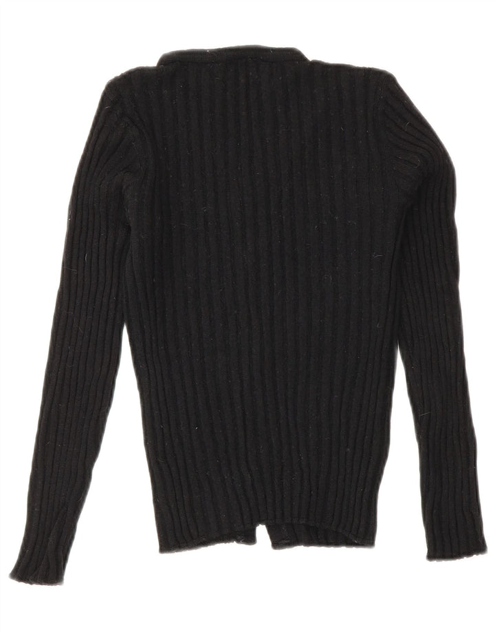 Suéter cardigã feminino Roccobarocco IT 42 médio preto