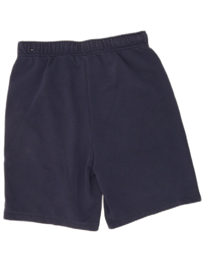 Shorts esportivos masculinos Nike Dri Fit pequenos algodão azul marinho