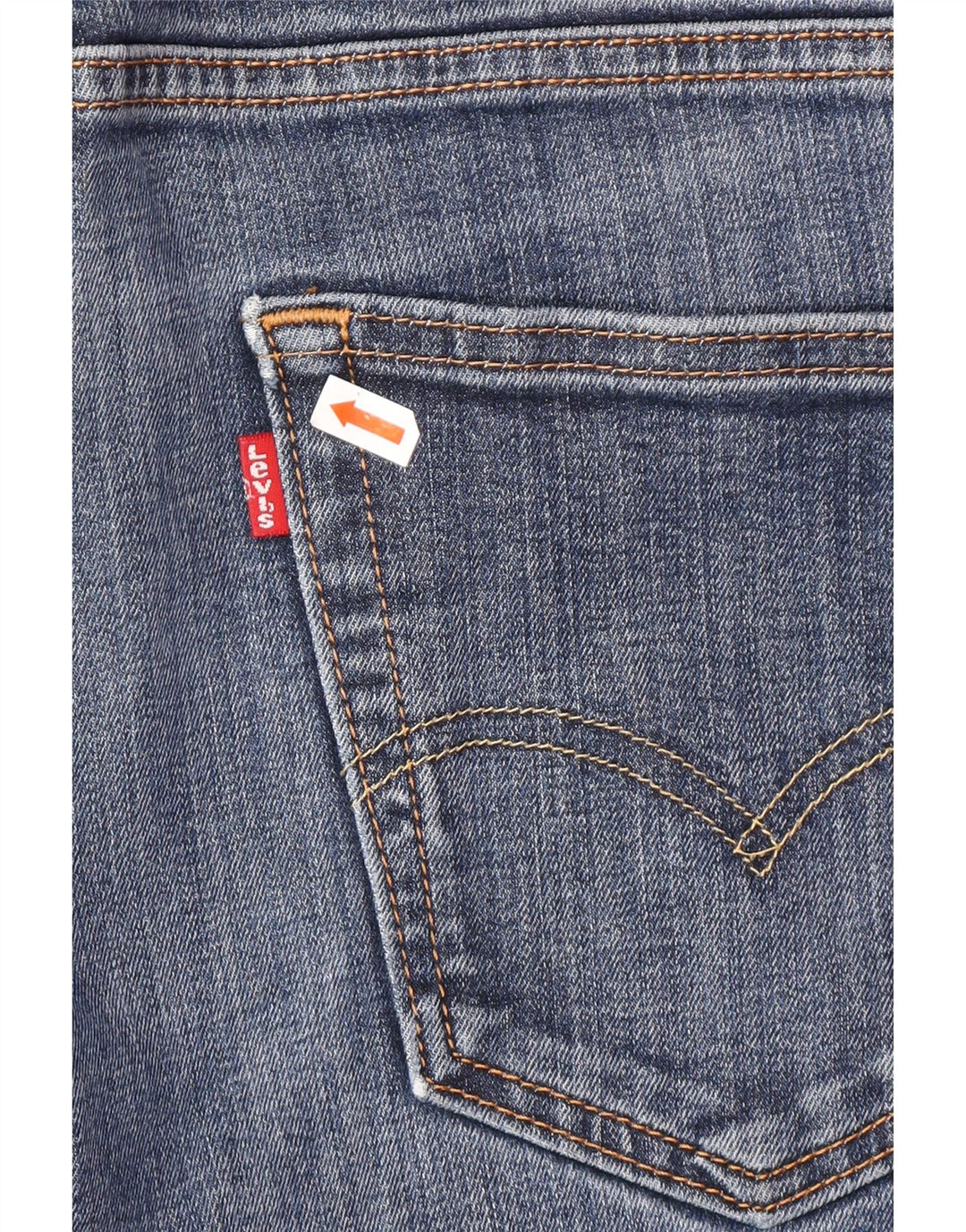 LEVI'S Masculino 502 Shorts Jeans W33 Médio Azul Algodão