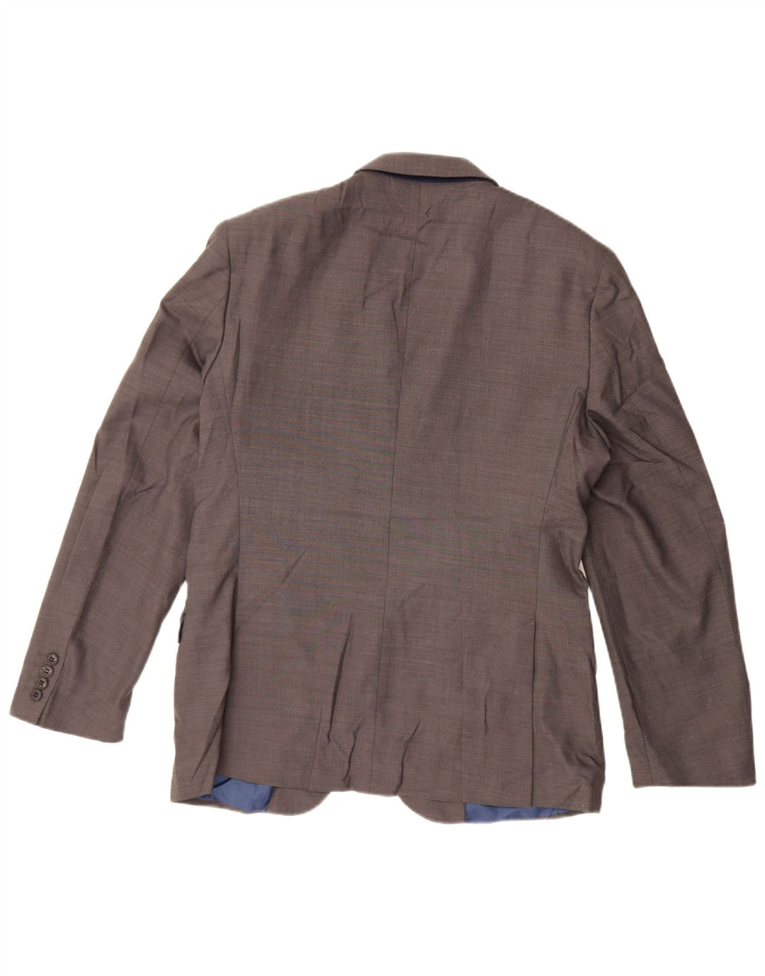 Jaqueta blazer masculina MARKS & SPENCER sob medida com 2 botões Reino Unido 38 cinza médio