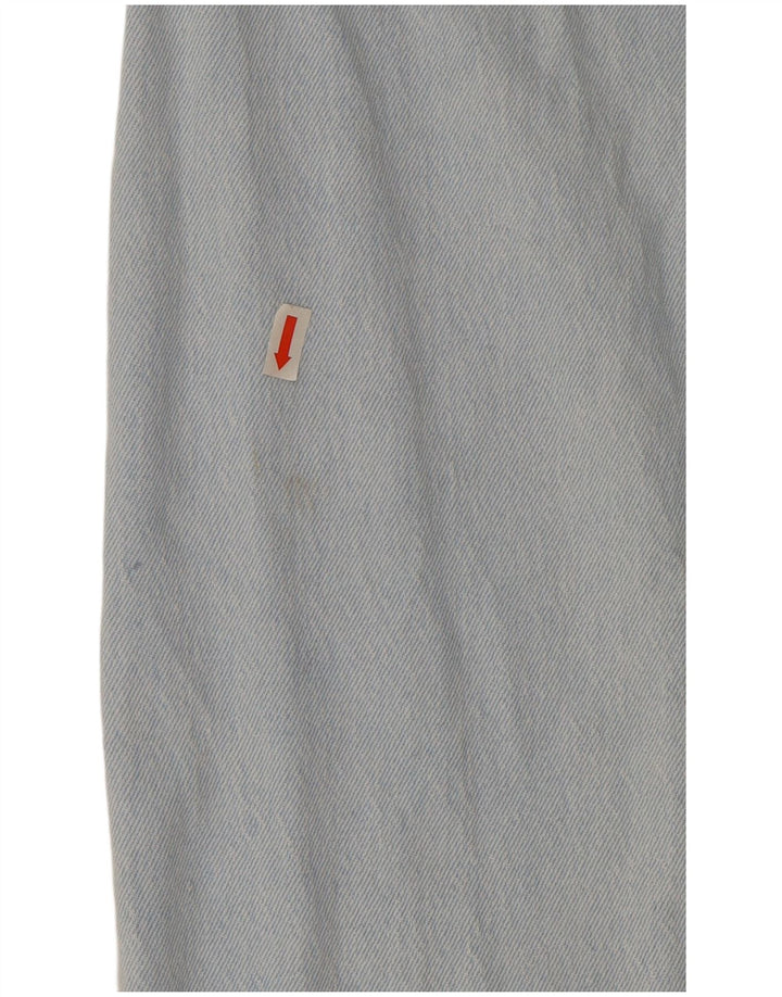 Calça jeans feminina Levi's 501 Straight W27 L26 azul algodão