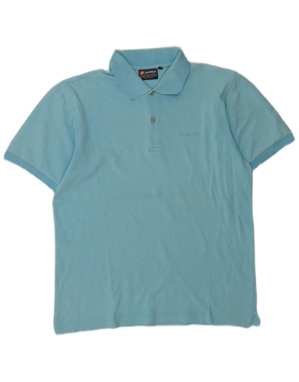 Camisa polo masculina Lotto XL azul