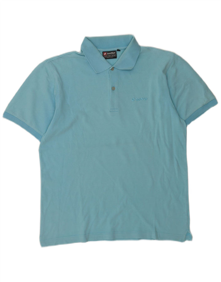 Camisa polo masculina Lotto XL azul