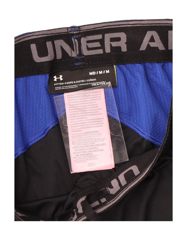 Under Armour Mens Heat Gear Sport Shorts poliéster preto médio Colourblock