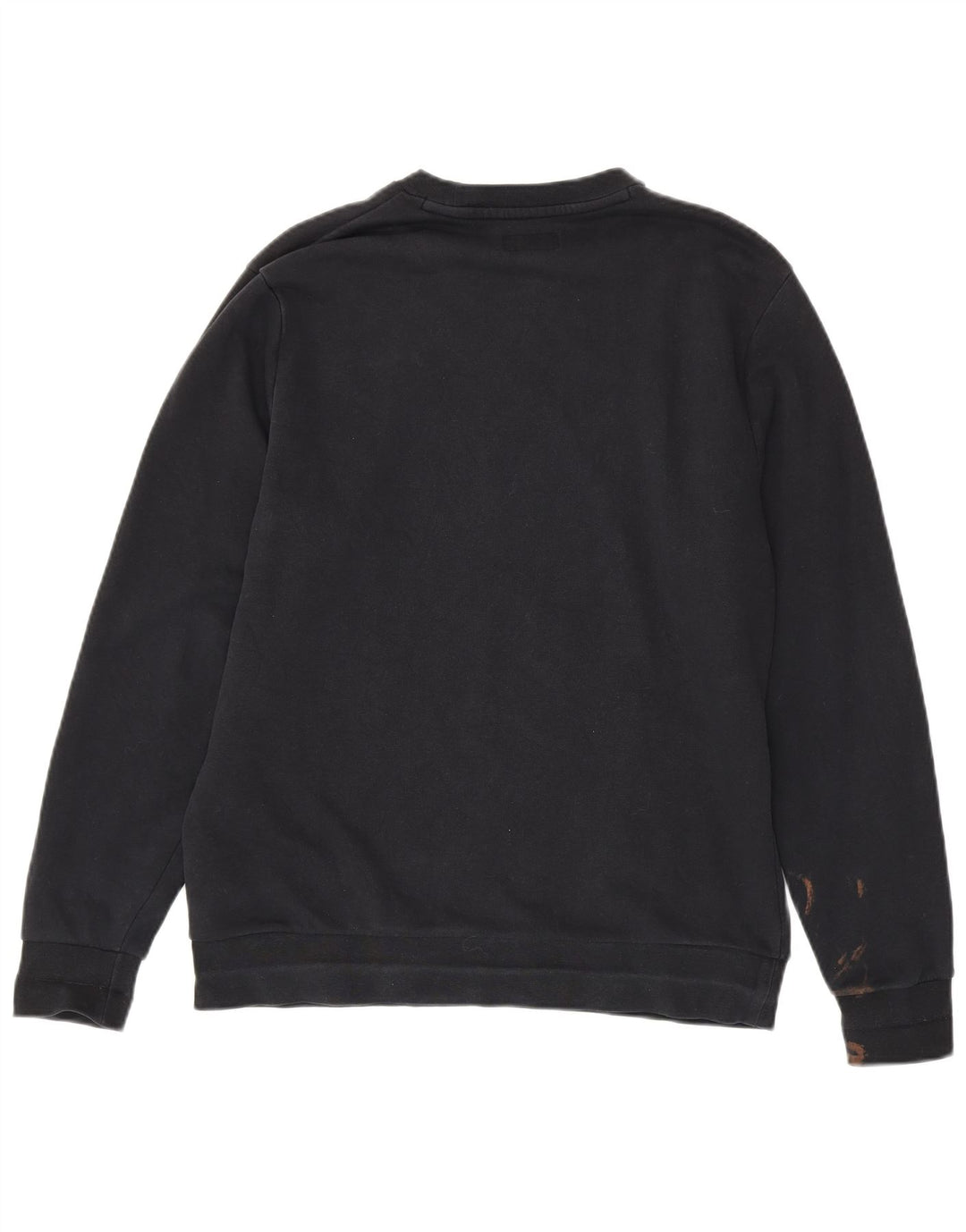 Converse Mens Moletom Jumper Médio Algodão Preto