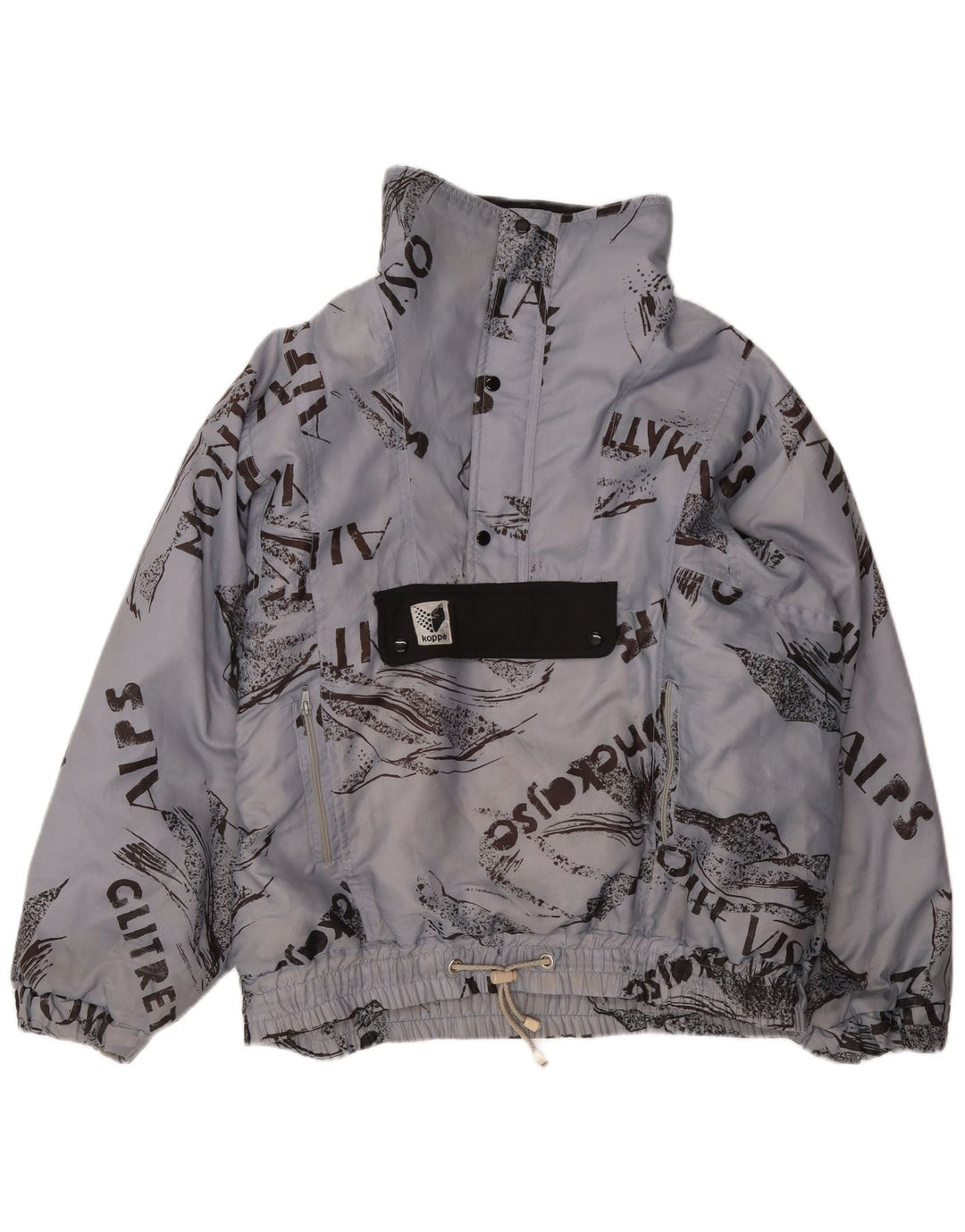 Jaqueta masculina TACTEL Graphic Anorak UK 48 4XL azul poliamida