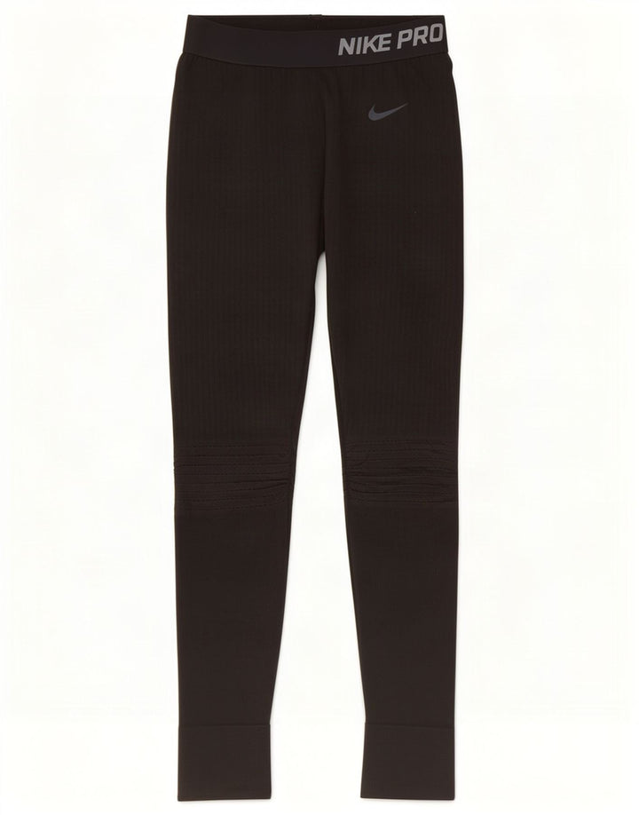 Leggings Nike Feminino UK 10 Pequeno Poliéster Preto