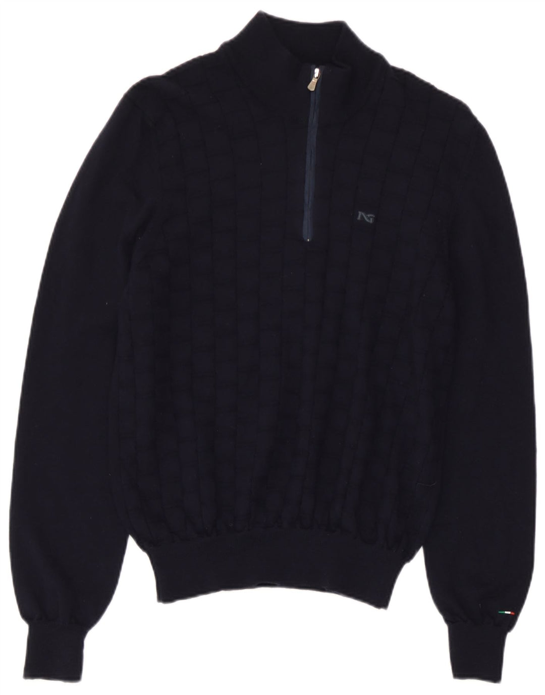 Suéter masculino com zíper e gola IT 48 Médio