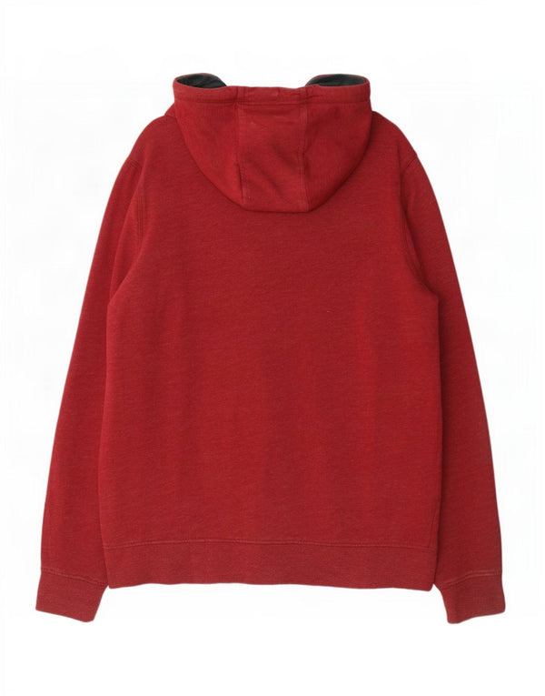 Under Armour Mens Graphic Hoodie Jumper Grande Algodão Borgonha