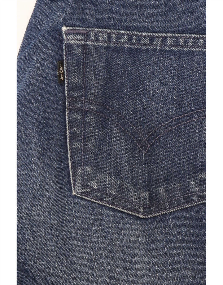 Jeans capri feminino Levi's W25 L20 algodão azul