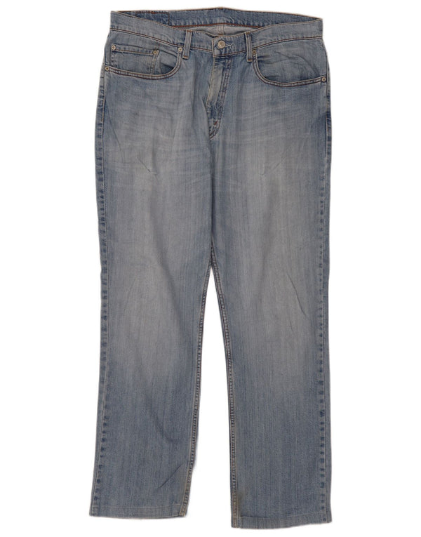 Calça jeans reta masculina Levi's W36 L30 azul