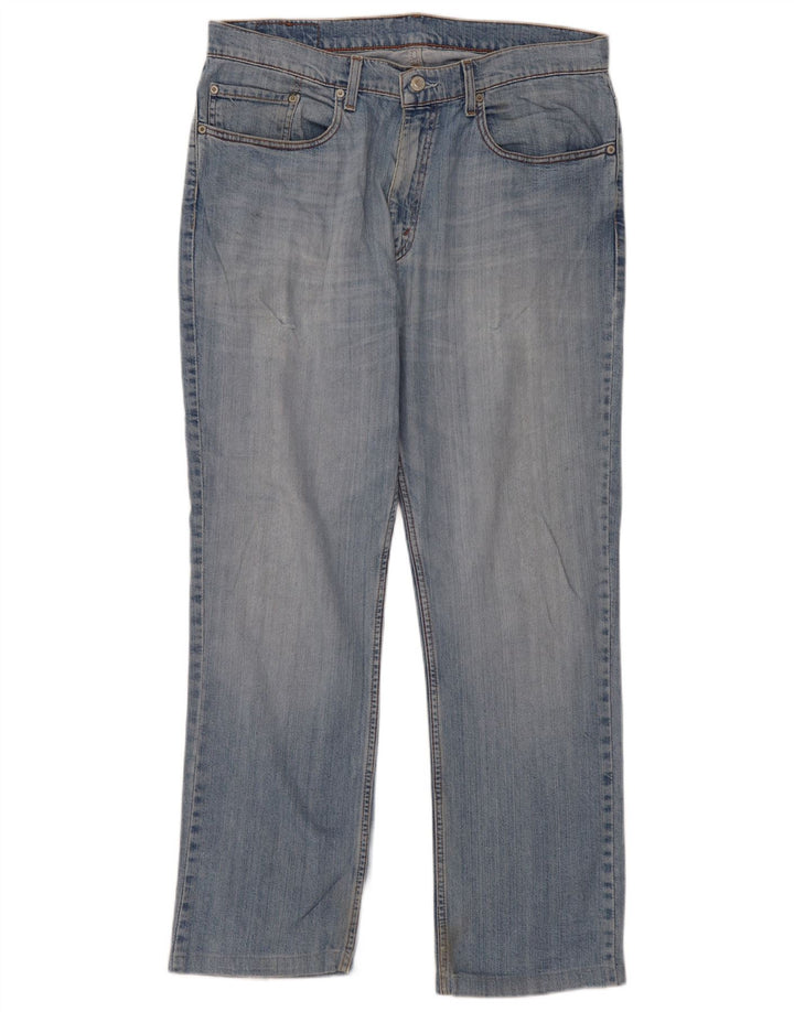 Calça jeans reta masculina Levi's W36 L30 azul