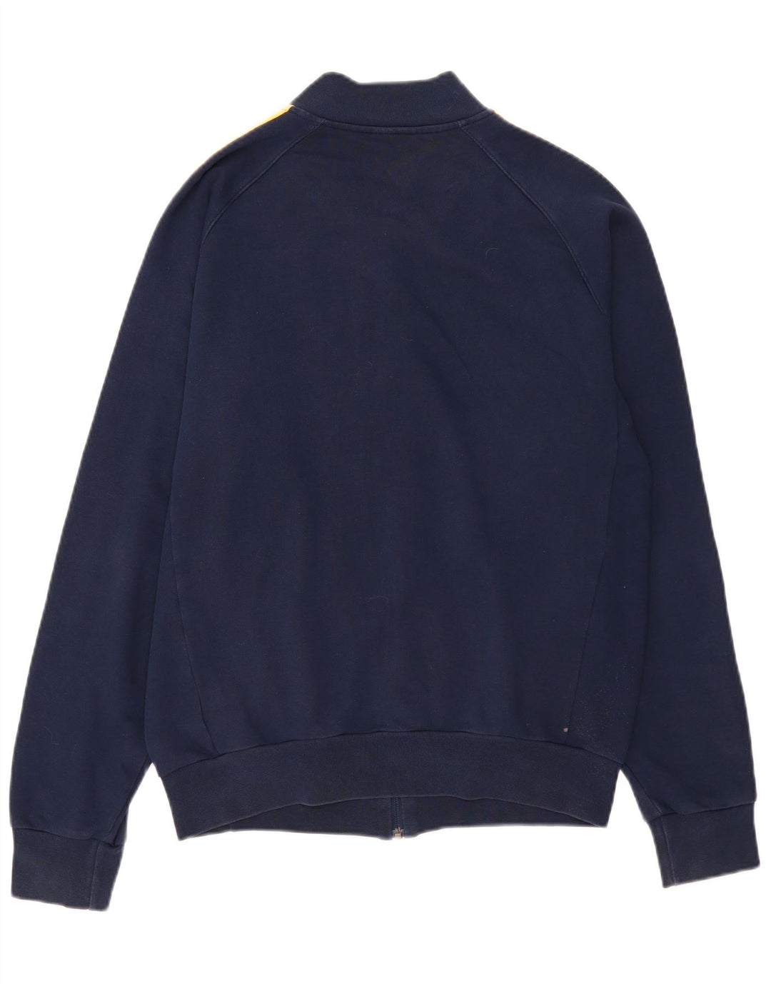 Adidas masculino gráfico agasalho jaqueta grande algodão azul marinho