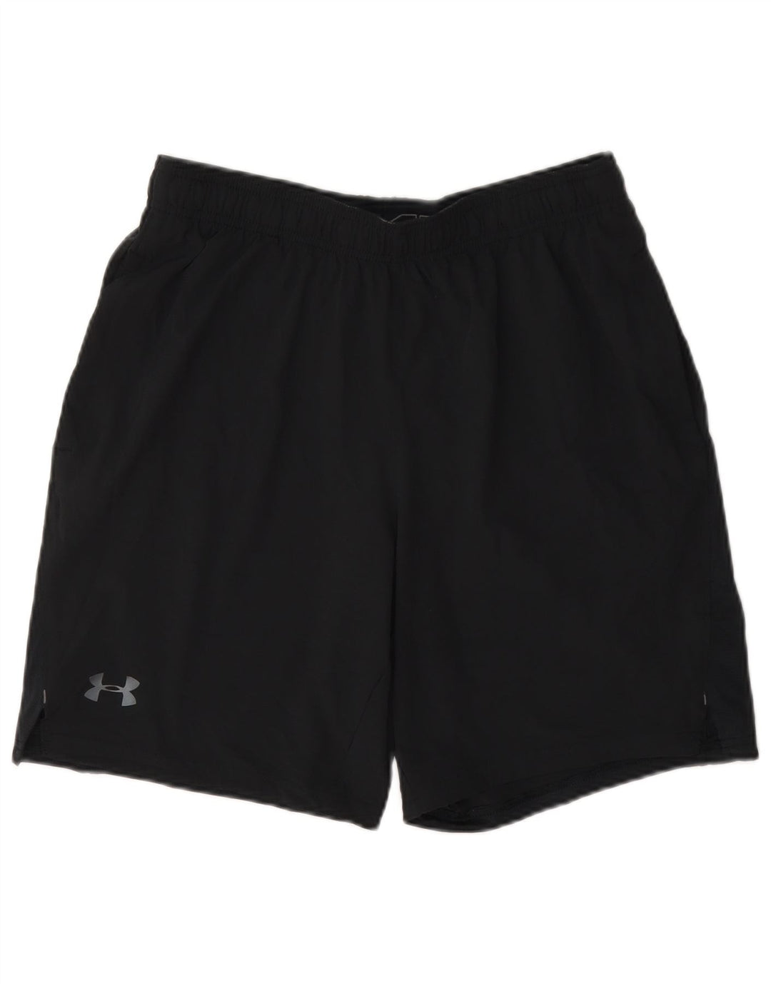 Shorts esportivos masculinos Under Armour Heat Gear médio azul marinho