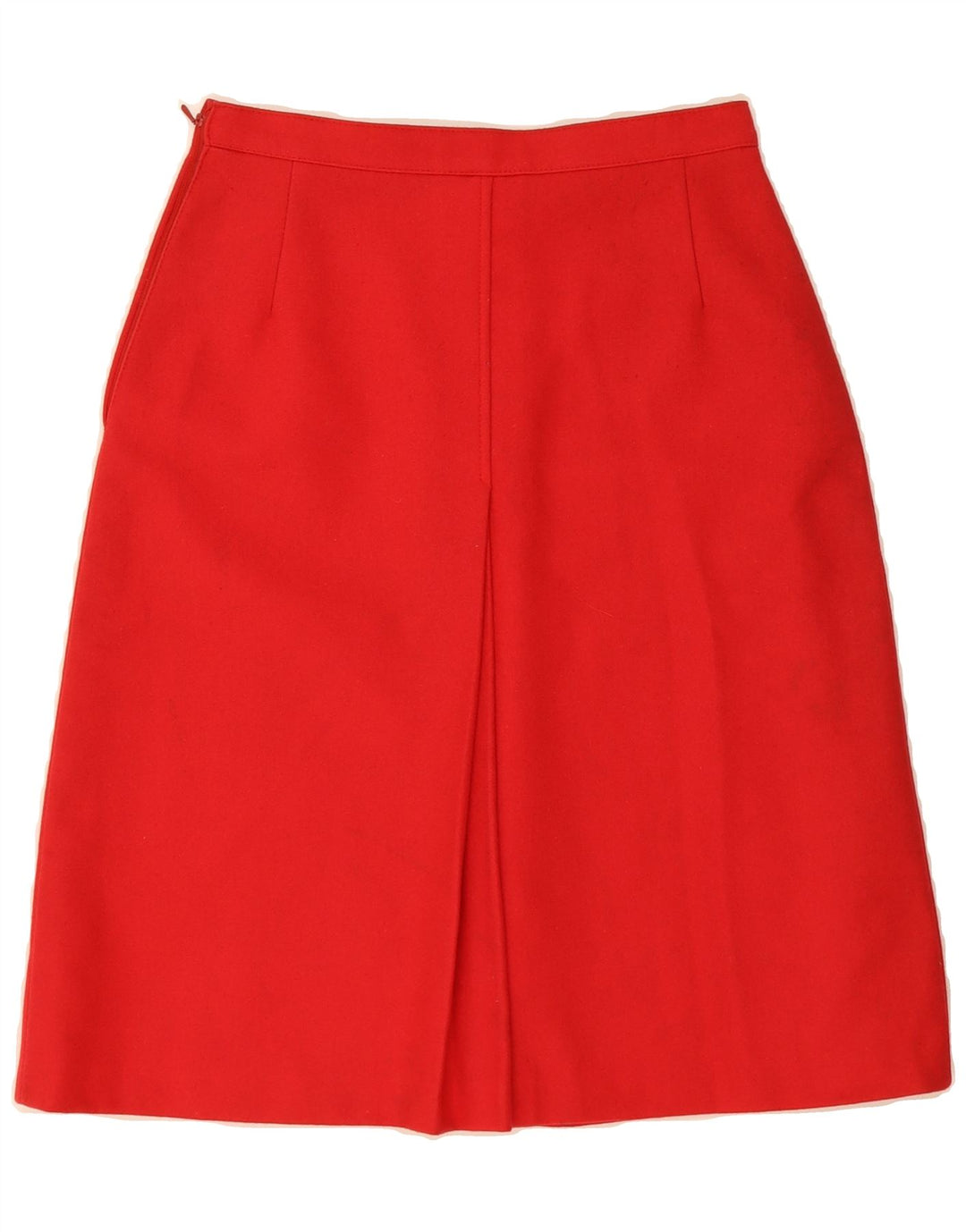 VINTAGE Womens A-Line Skirt W28 Medium  Red Vintage Vintage and Second-Hand Vintage from Messina Hembry 