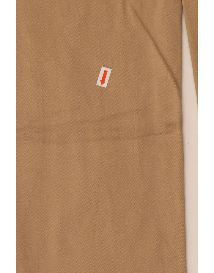 Calça masculina BENCH Slim Fit Chino W36 L31 Bege Algodão Clássico