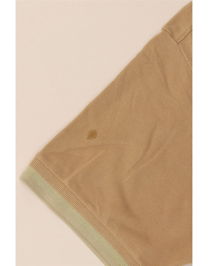 Camisa polo masculina North Sails algodão bege médio