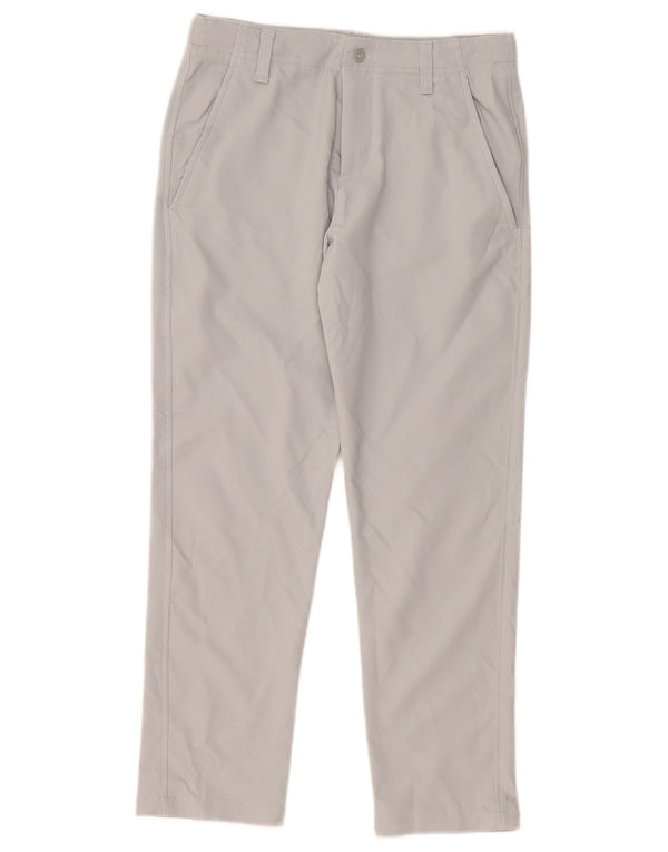 Calças Chino Retas Meninos Under Armour 9-10 Anos W28 L24 Cinza Poliéster