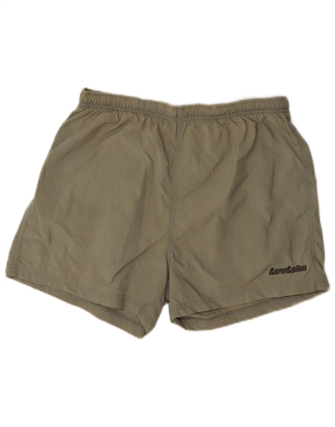Shorts de natação masculino Invicta médio cáqui poliamida