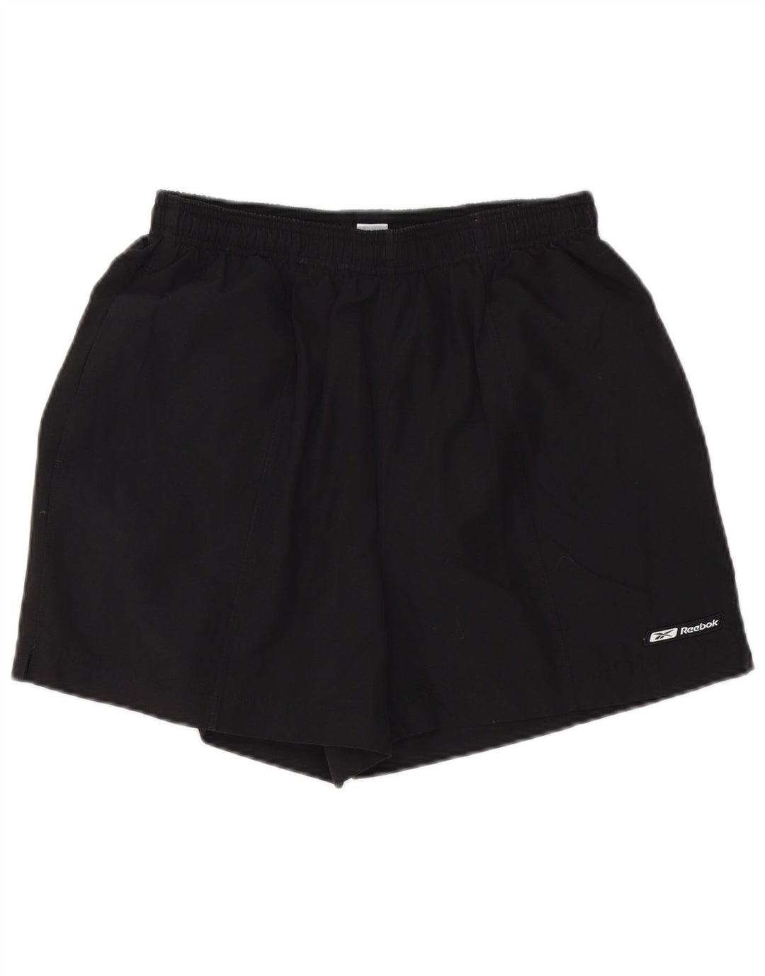Shorts esportivos masculinos Reebok médio preto poliéster