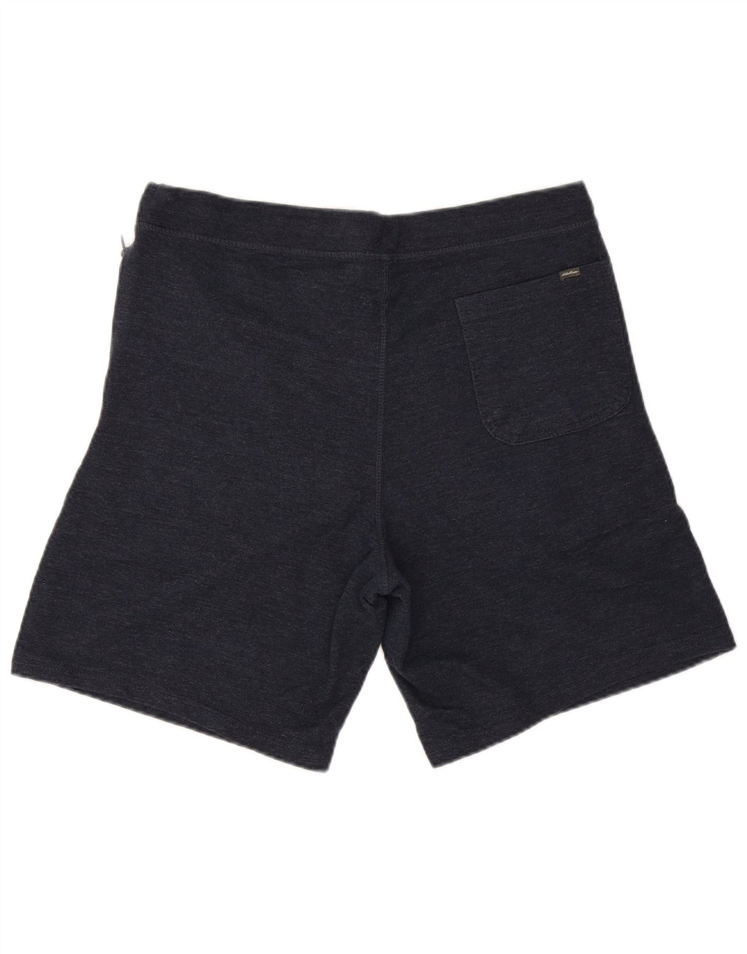 Eddie Bauer Shorts esportivos masculinos grandes de algodão azul marinho