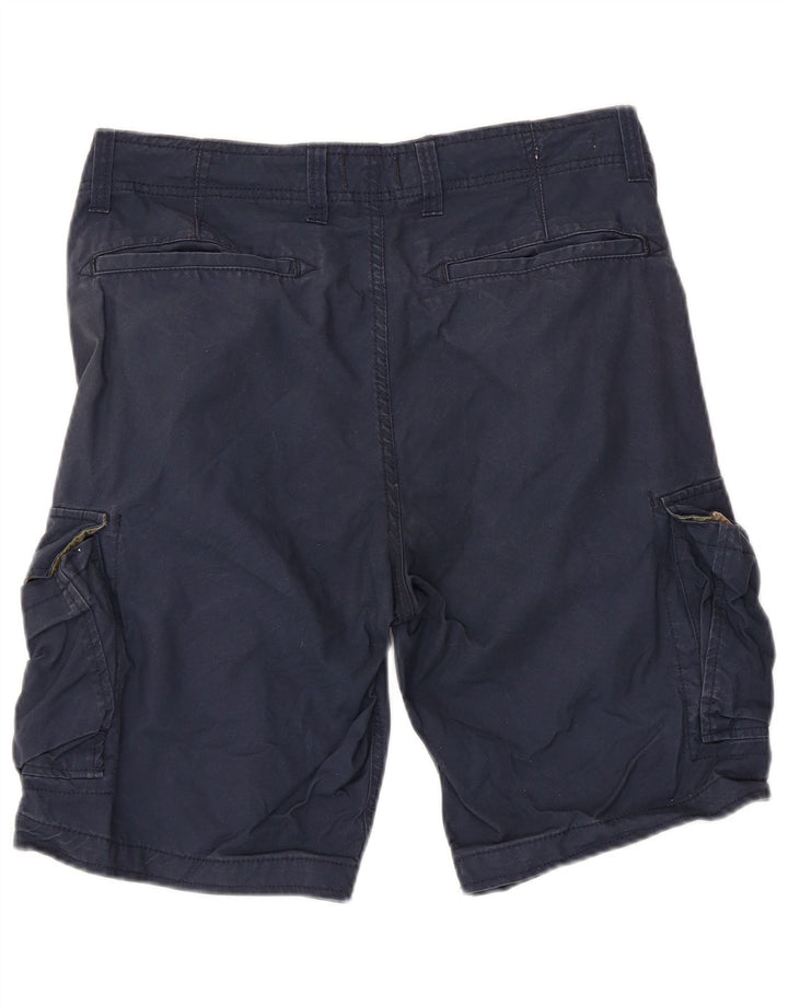 Shorts cargo masculino Jack & Jones Comfort Fit médio W34 algodão azul marinho