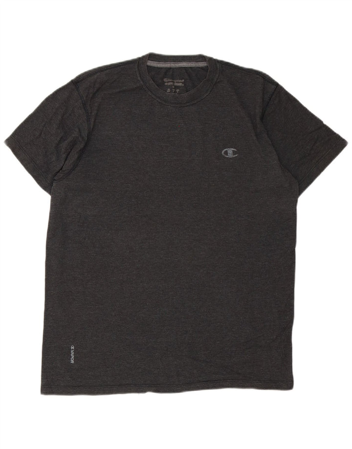 Camiseta masculina Champion de algodão cinza médio