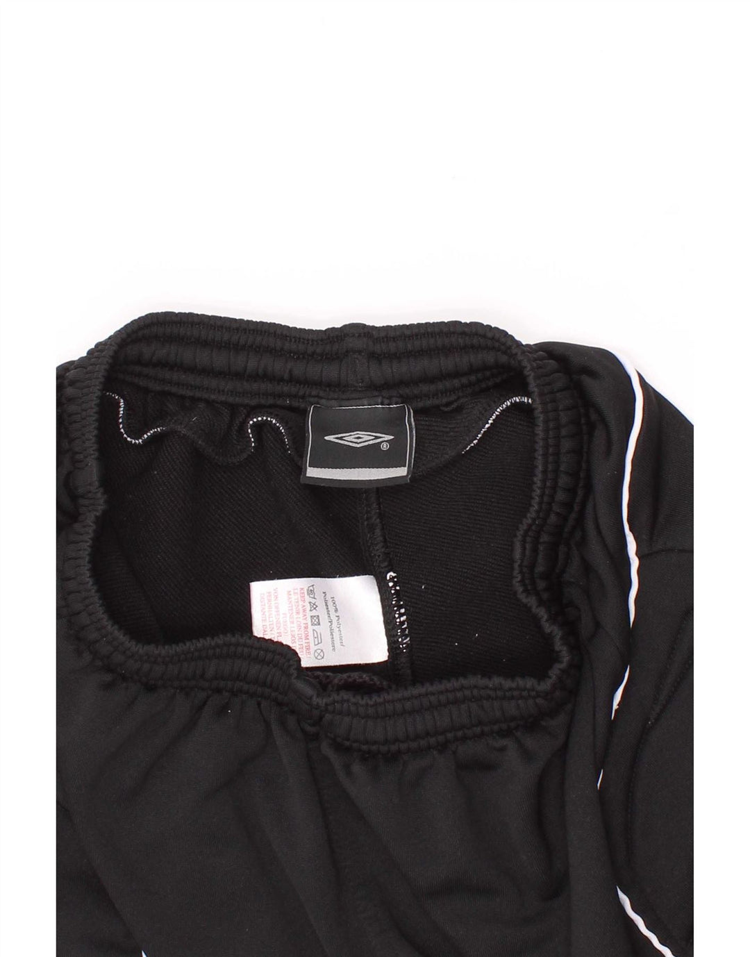 Shorts esportivos gráficos Umbro para meninos 9-10 anos preto colorblock poliéster