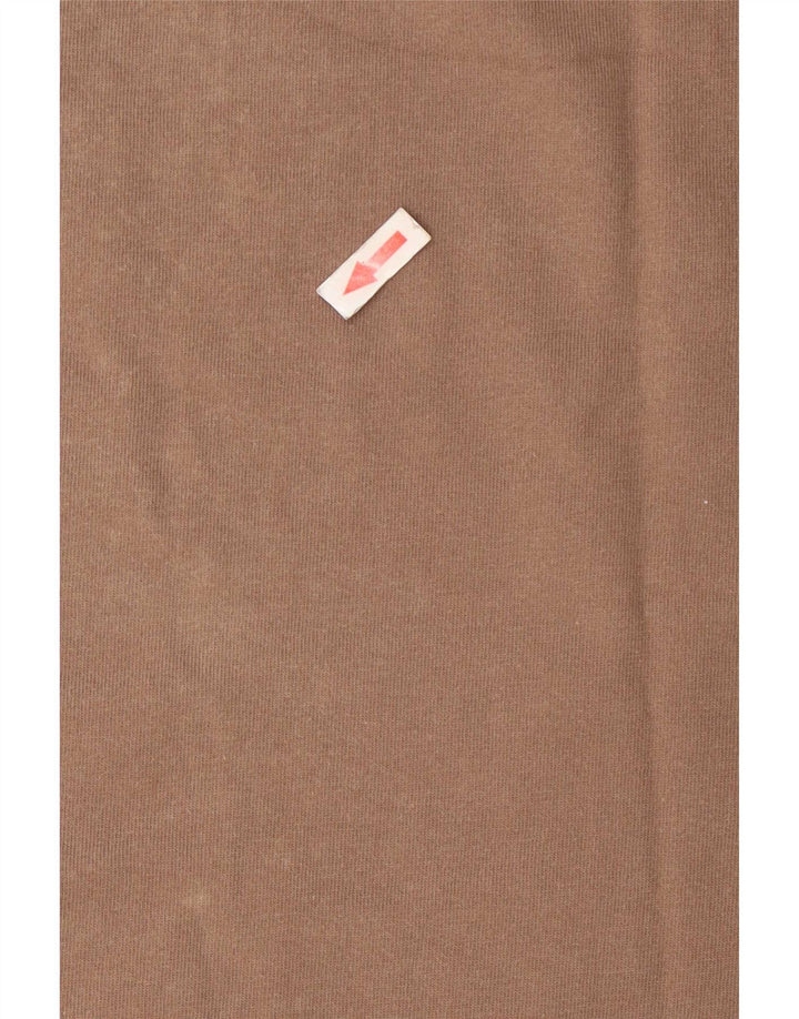 Camiseta masculina Champion grande algodão marrom