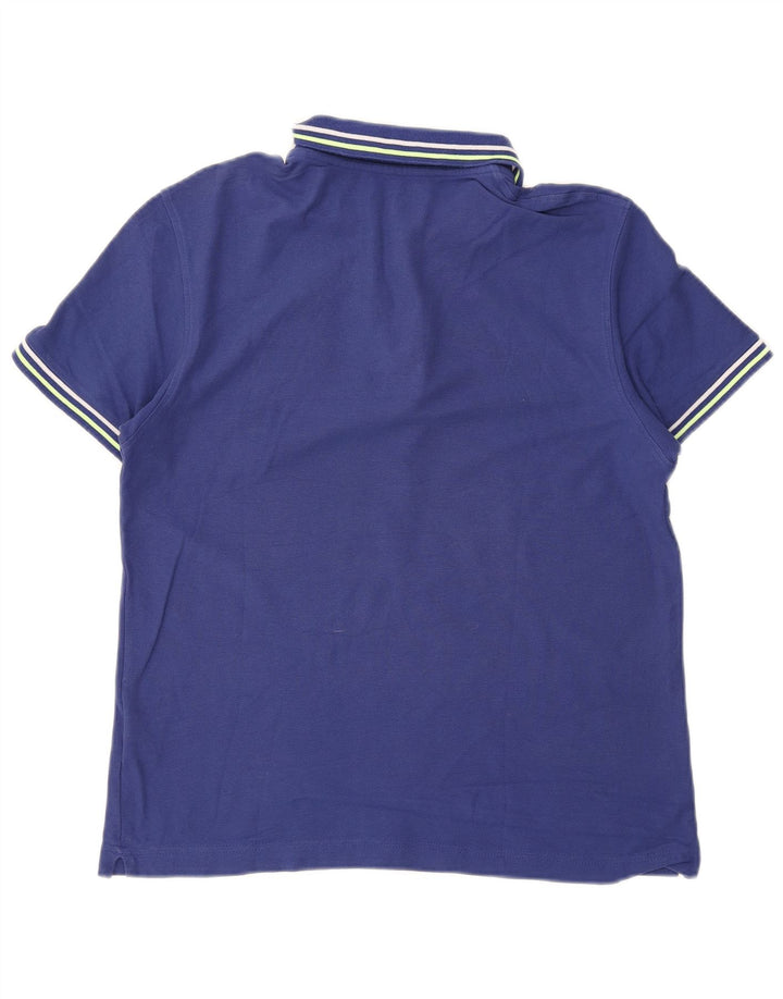 Camisa polo masculina Lotto médio algodão azul marinho