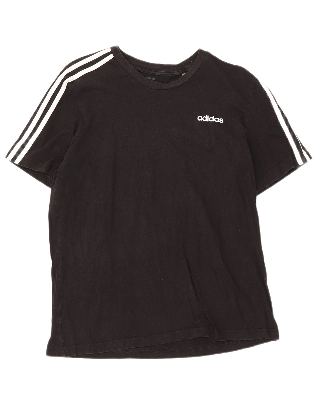 Adidas Mens Camiseta Top Grande Preto