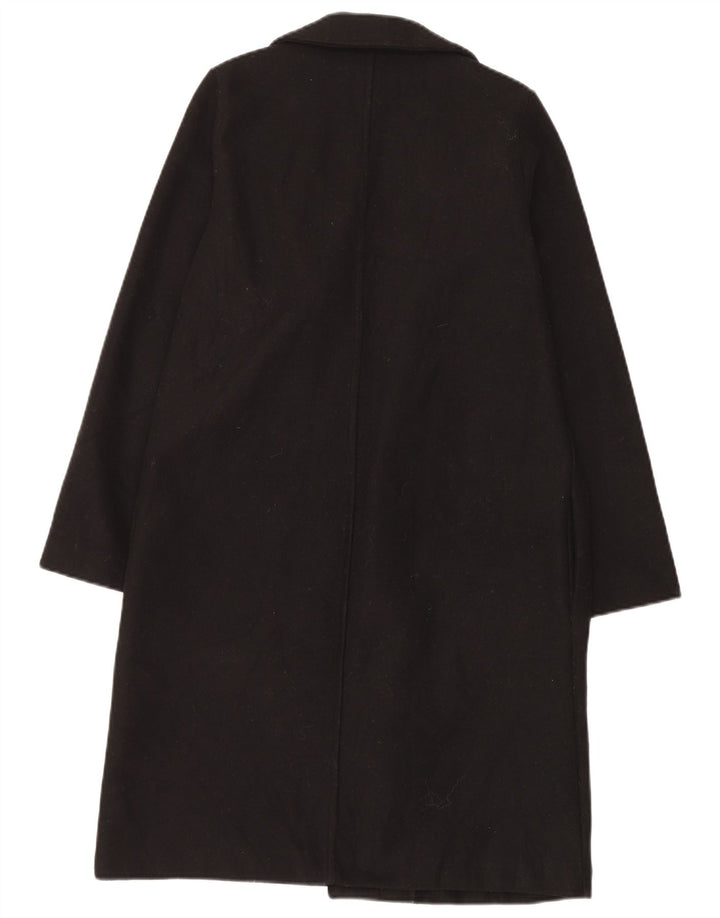 Sobretudo aberto feminino Zara UK 14 médio preto