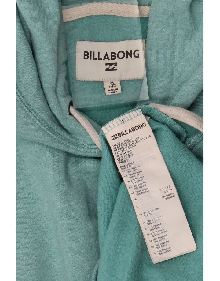Moletom com capuz masculino BILLABONG algodão azul médio