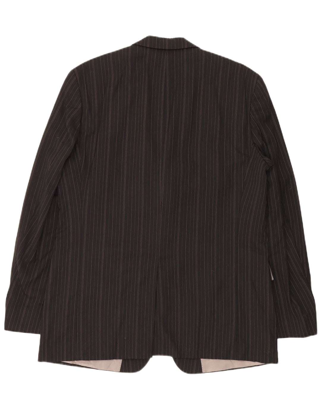 Jaqueta blazer masculina de 3 botões HUGO BOSS UE 54 2XL listrada preta