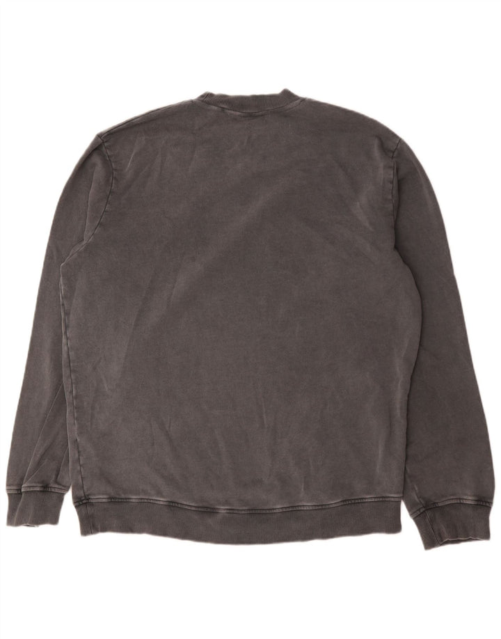 Lyle & Scott moletom masculino jumper grande algodão cinza