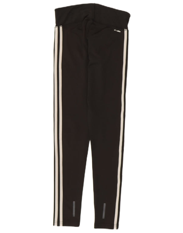 ADIDAS Womens Leggings UK 4/6 XS Black