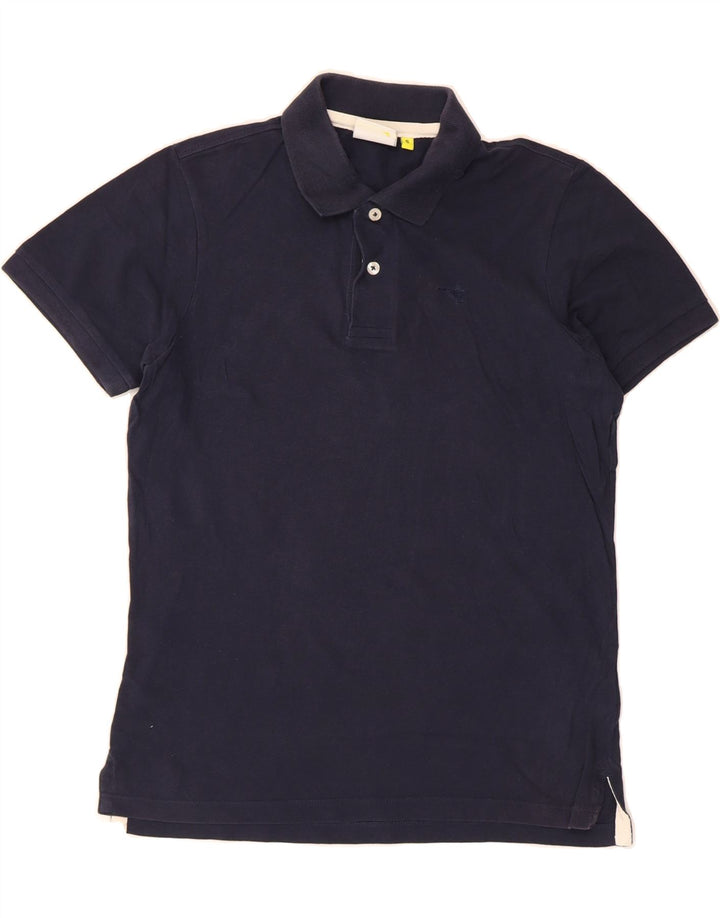 DIADORA Mens Polo Shirt Small Navy Blue Cotton Vintage Diadora and Second-Hand Diadora from Messina Hembry 