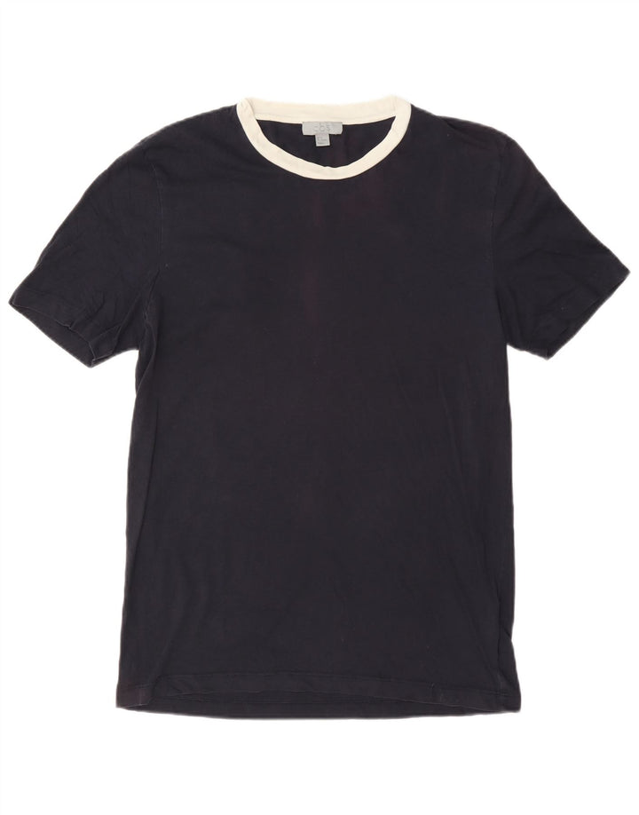 Cos Camiseta Masculina Top Médio Algodão Azul Marinho