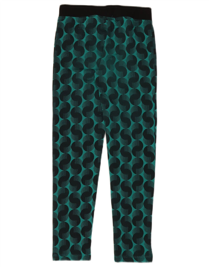 Leggings Puma Menina 9-10 Anos Poliéster Geométrico Verde Médio