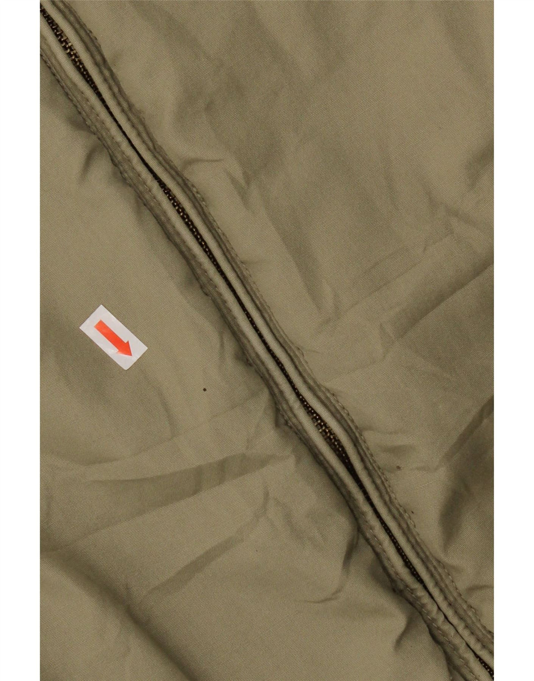 Jaqueta masculina acolchoada com capuz Woolrich UK 42 XL cáqui