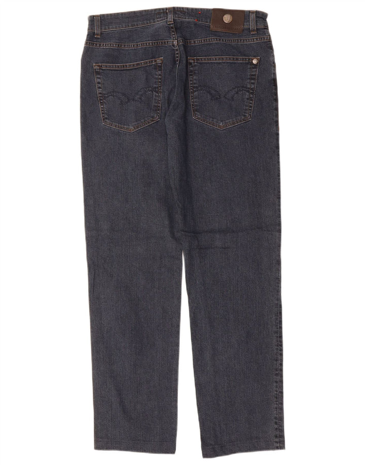 Jeans retos masculinos TRUSSARDI W34 L31 algodão azul
