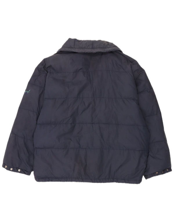Ellesse Mens Padded Jacket UK 42 XL Navy Blue