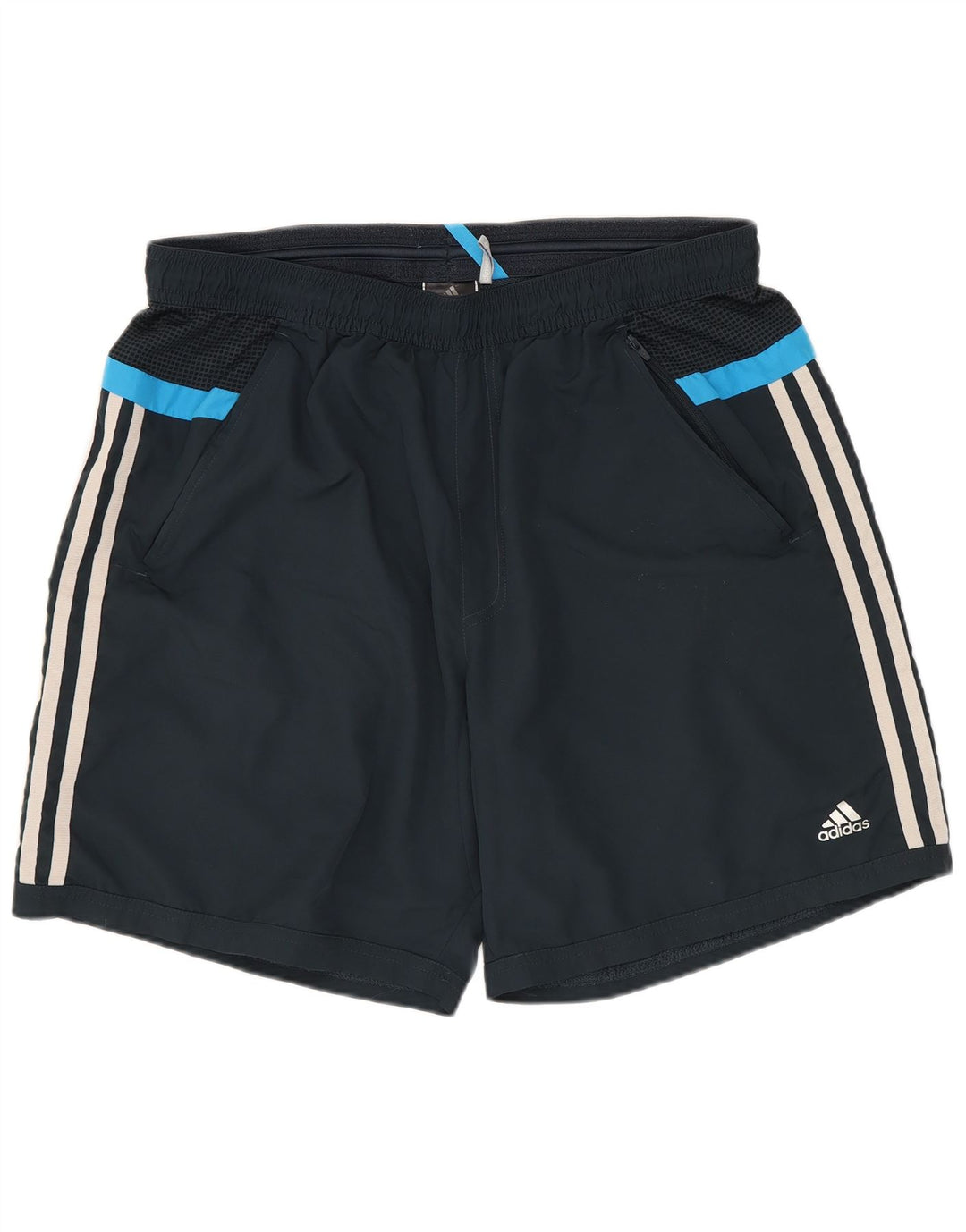 ADIDAS Masculino Climacool Sport Shorts Grande Azul Marinho Poliéster