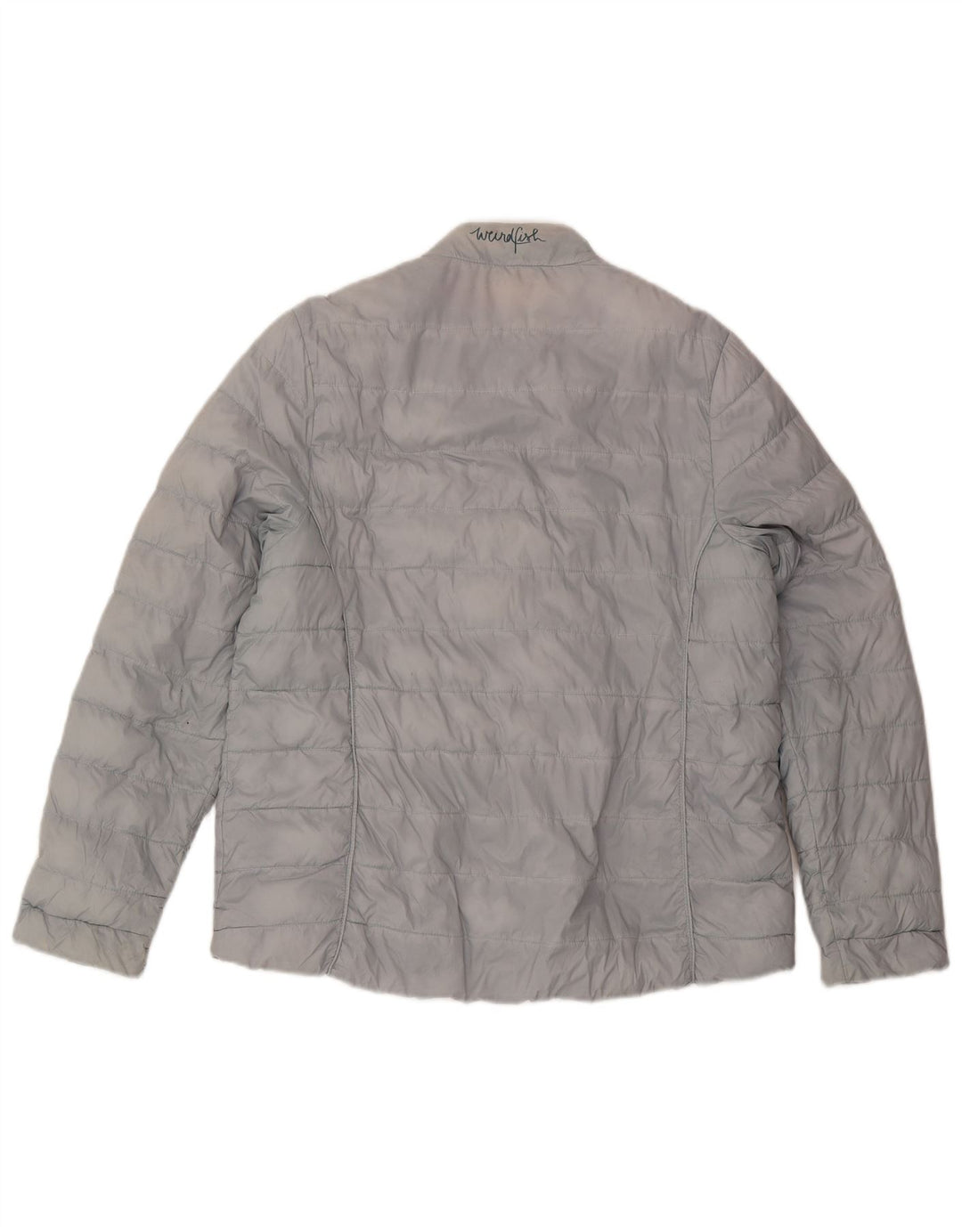Jaqueta acolchoada feminina Weird Fish UK 18 XL azul nylon