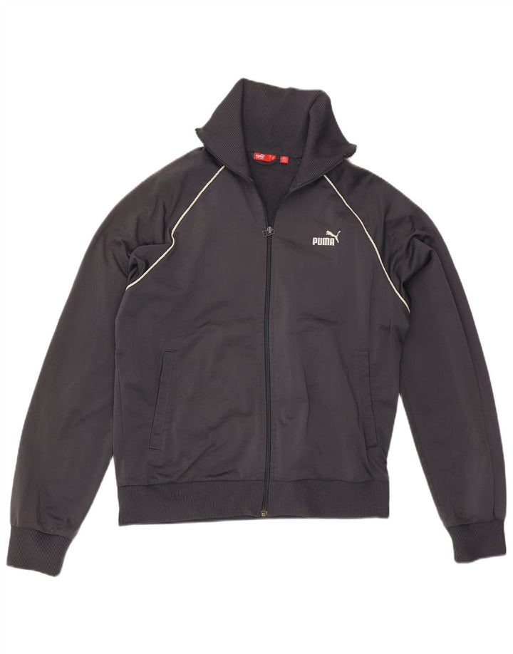 Puma Mens Tracksuit Top Jaqueta Grande Cinza