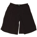 Calções Cullotes femininos Ralph Lauren XL W40 poliéster preto
