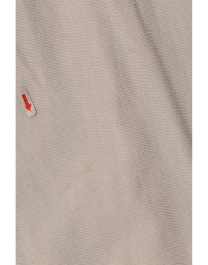 Camisa jeans masculina Timberland Slim Fit azul médio algodão