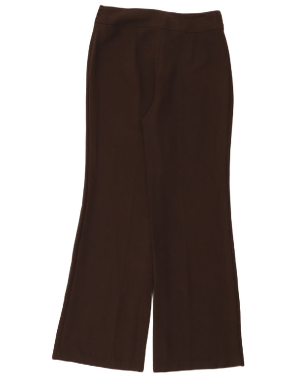 Calça casual feminina Marks & Spencer Bootcut W28 L32 marrom