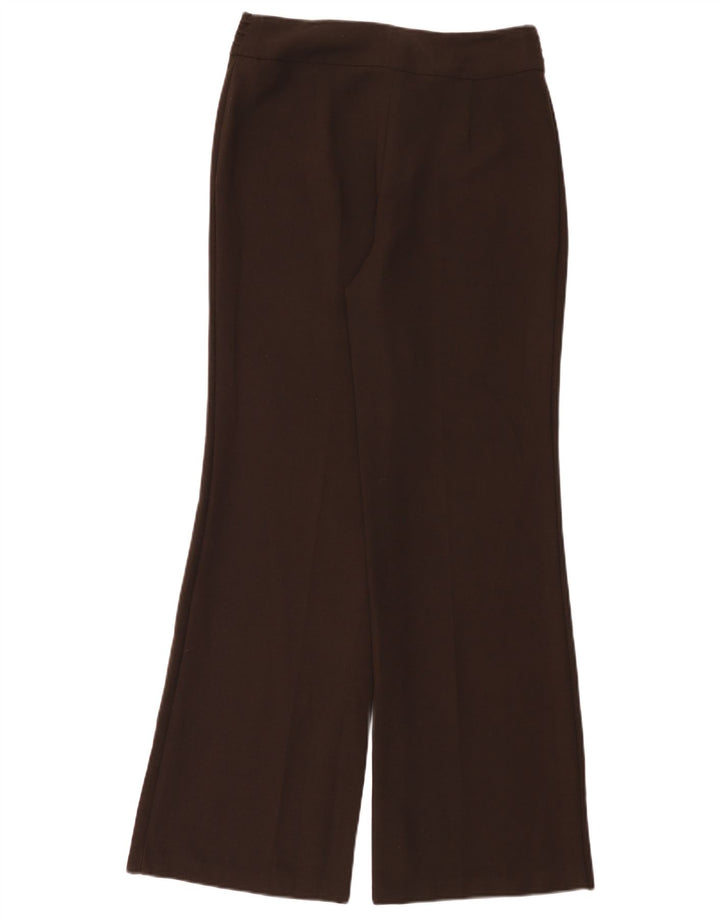 Calça casual feminina Marks & Spencer Bootcut W28 L32 marrom