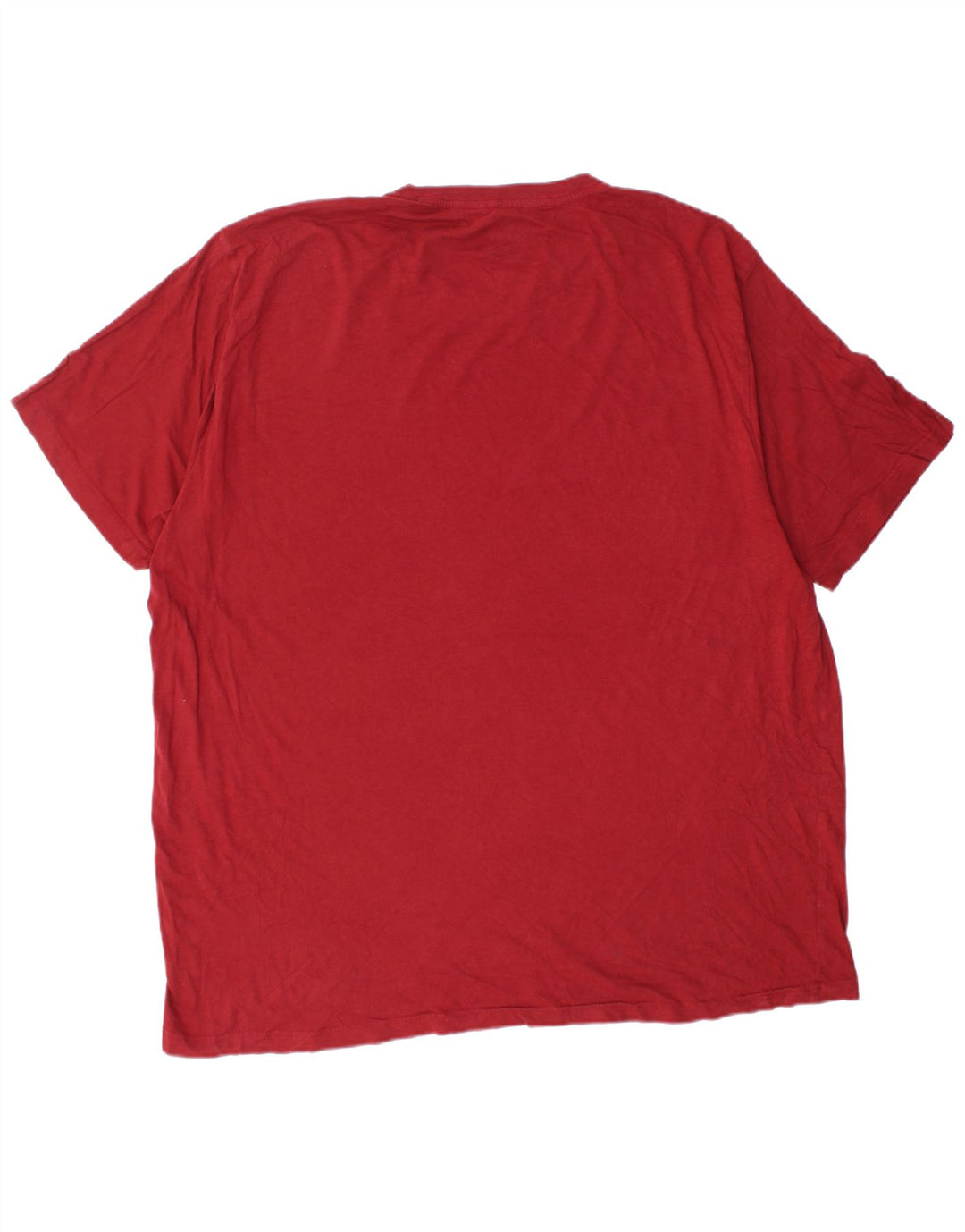 Camiseta gráfica masculina HURLEY Top 2XL algodão vermelho